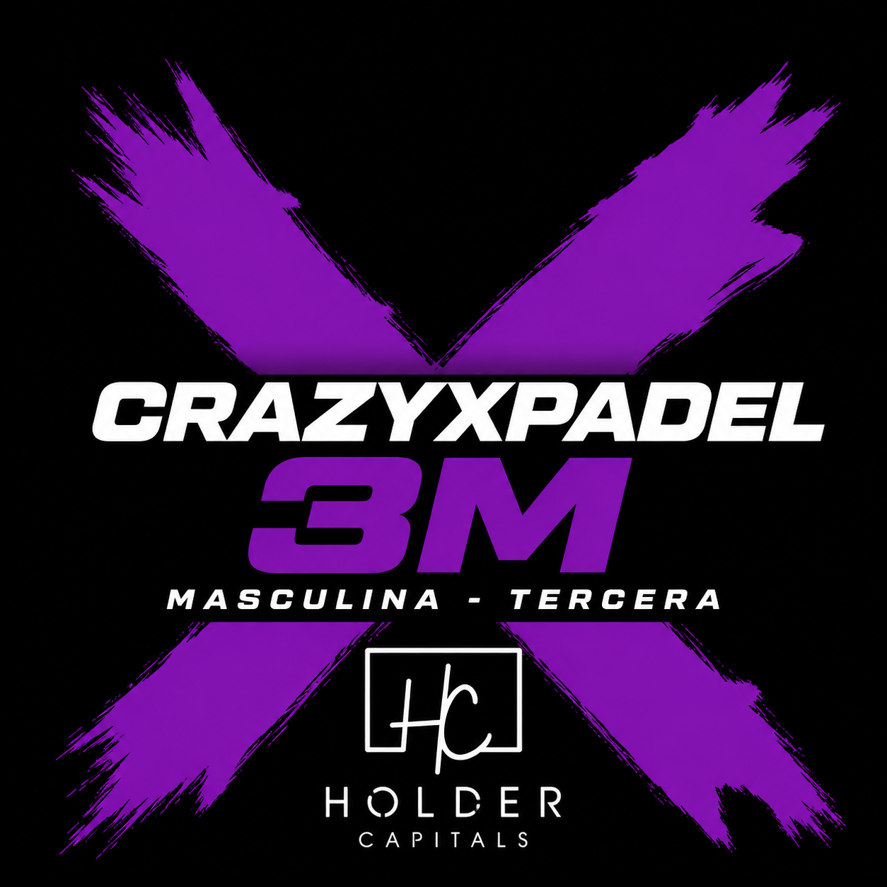 CrazyxPadel 3M HOLDER CAPITALS